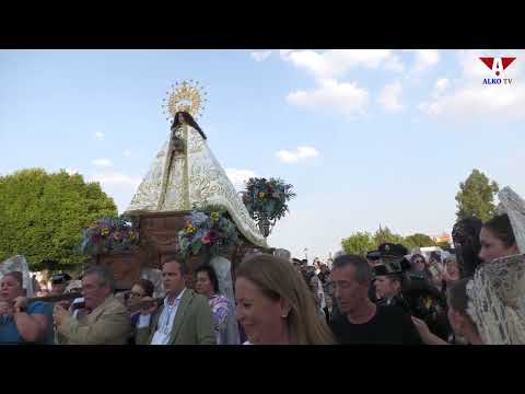 Llegada de la Virgen de Altagracia a Garrovillas de Alconétar