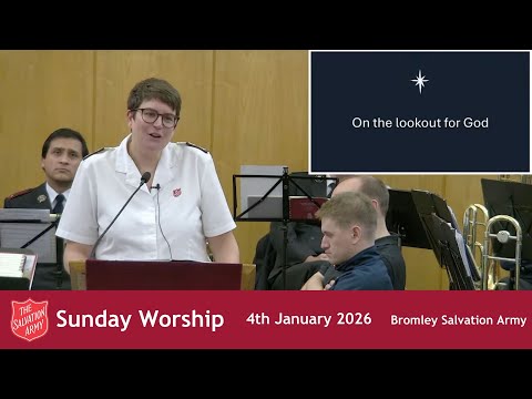 Bromley Temple Salvation Army - 4th January 2026.