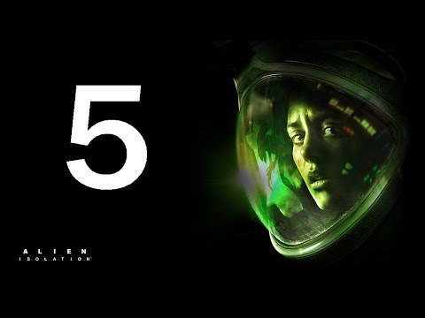 Alien Isolation Take Elevator To Seegson Communications Gameplay Part 5 (Xbox One, PS4)