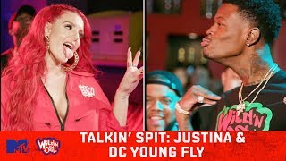 Justina Valentine &amp; DC Young Fly Can’t Hold Water 💦 Wild N&#39; Out | #TalkinSpit