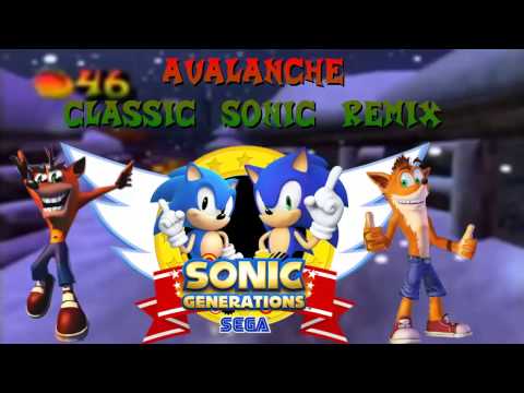 Crash Bandicoot The Wrath of Cortex - Avalanche (Classic Sonic Remix)