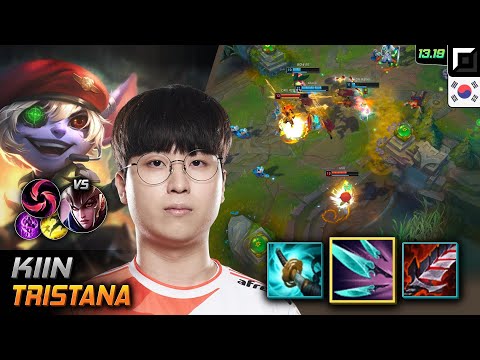Kiin Tristana Top Build Navori Quickblades Hail of Blades - LOL KR Challenger Patch 13.19