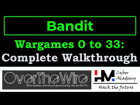 Bandit [Complete] | OverTheWire