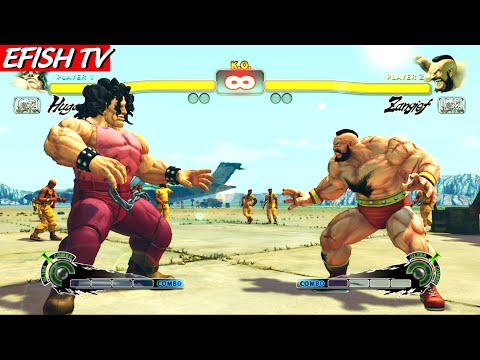 Hugo vs Zangief (Hardest AI) - Ultra Street Fighter IV