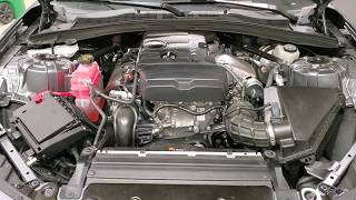 2016, 2017, 2018, 2019, 2020 & 2021 GM Chevrolet Camaro - How To Open The Hood & Access Engine Bay