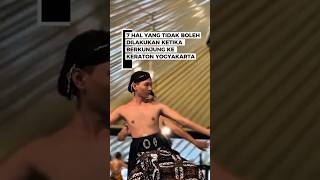 Download lagu 7 things you shouldn't do at the Yogyakarta Palace #history #yogjapalace mp3