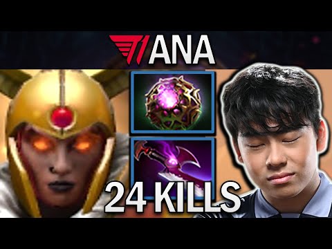 TI13 - Legion Commander Dota 2 7.32 Gameplay T1.Ana with 24 Kills and 400 Duel Damage - TI11