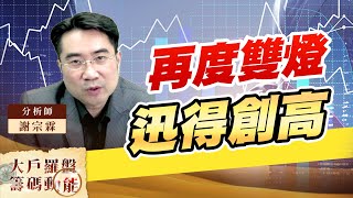 再度雙燈 迅得創高 (圖)