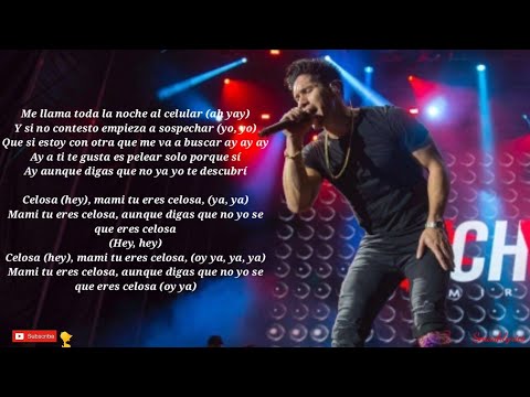 Celosa by Chyno Miranda,Farruko (lyric video)