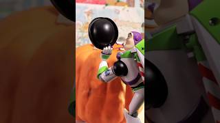 Buzz Turns Potato Head Into a Pumpkin #toystory #stopmotion #pumpkin 