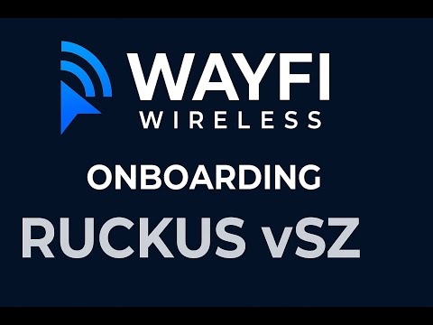 Ruckus vSZ Setup with WayFi Wireless | Enable Passpoint for Carrier Offload