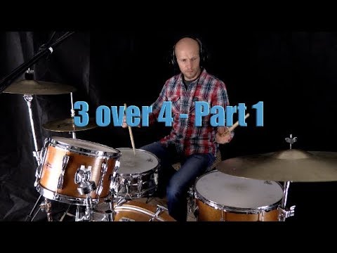 3 over 4 Polyrhythm - Part 1