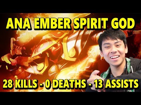 ANA EMBER SPIRIT GOD WITH 0 DEATHS IN 20 MINS PUB GAME