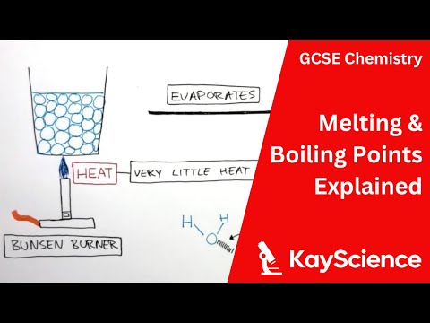 GCSE Chemistry - Melting & Boiling Points