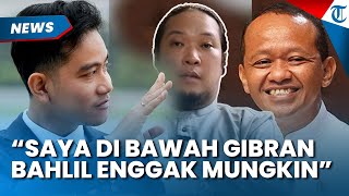 DIDAPUK JADI TA DPN, Noe Letto Bantah Masuk Sistem Kekuasaan: Di Bawah Gibran Bahlil Enggak Mungkin