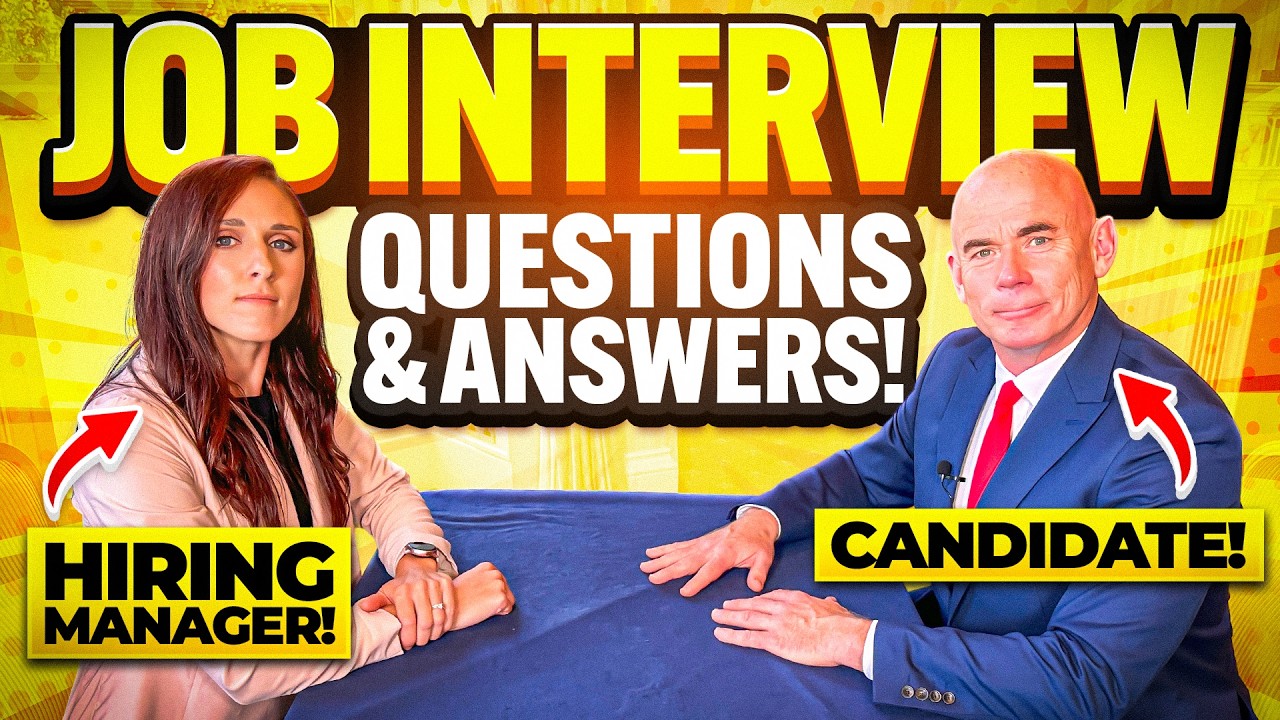 TOP 7 COMMON INTERVIEW QUESTIONS & HOW TO ANSWER THEM | PASS YOUR INTERVIEW 2026!