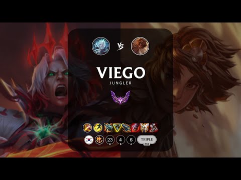 Viego Jungle vs Taliyah - KR Master Patch 14.5