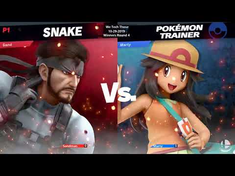 We Tech Those #8 Marty (Pokemon Trainer) vs Sandman (Snake)