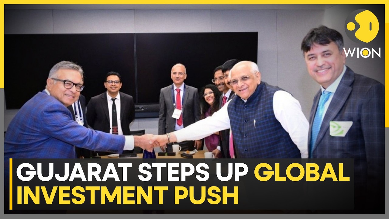 CM Bhupendra Patel Targets Fresh Investments Across North America | WION