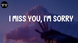 Gracie Abrams - I miss you, I&#39;m sorry (Lyric Video) | Olivia Rodrigo, Madison Beer,...