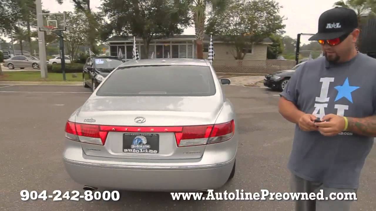 Autoline's 2008 Hyundai Azera Limited Walk Around Review ...