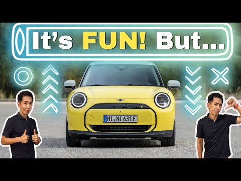 ⚡️2024 ELECTRIC Mini Cooper SE review ⚡️ Fun! 🤩 But the whole truth is... 🤔