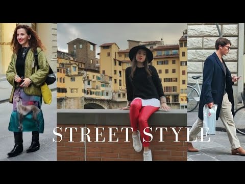 What are people wearing in FLORENCE, ITALY? Street Style #vogue #fallvibes