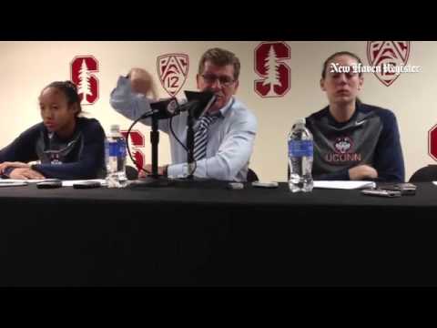 UConn Geno Auriemma after loss to Stanford