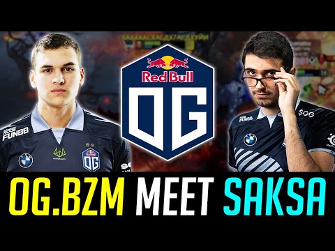BZM meet former OG player "SAKSA" in ranked - NEW vs OLD DOTA 2