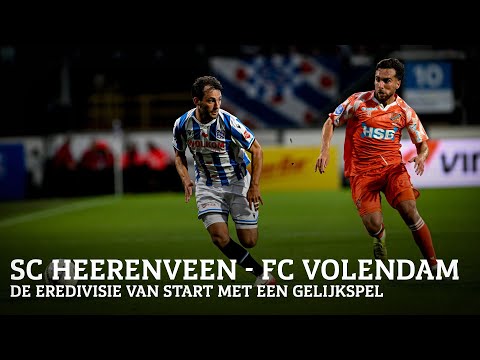 Een zuur gelijkspel bij competitiestart | Highlights sc Heerenveen - FC Volendam