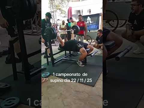 1 campeonato  de  supino  em  Varre  Sai rj