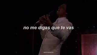 No Me Digas Que Te Vas - José José (Letra)