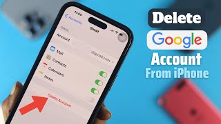 How to Delete Gmail Account on iPhone! [2023]