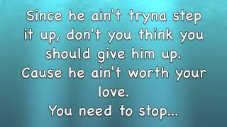 Chris Brown - Ya Man Ain't Me w/ Lyrics