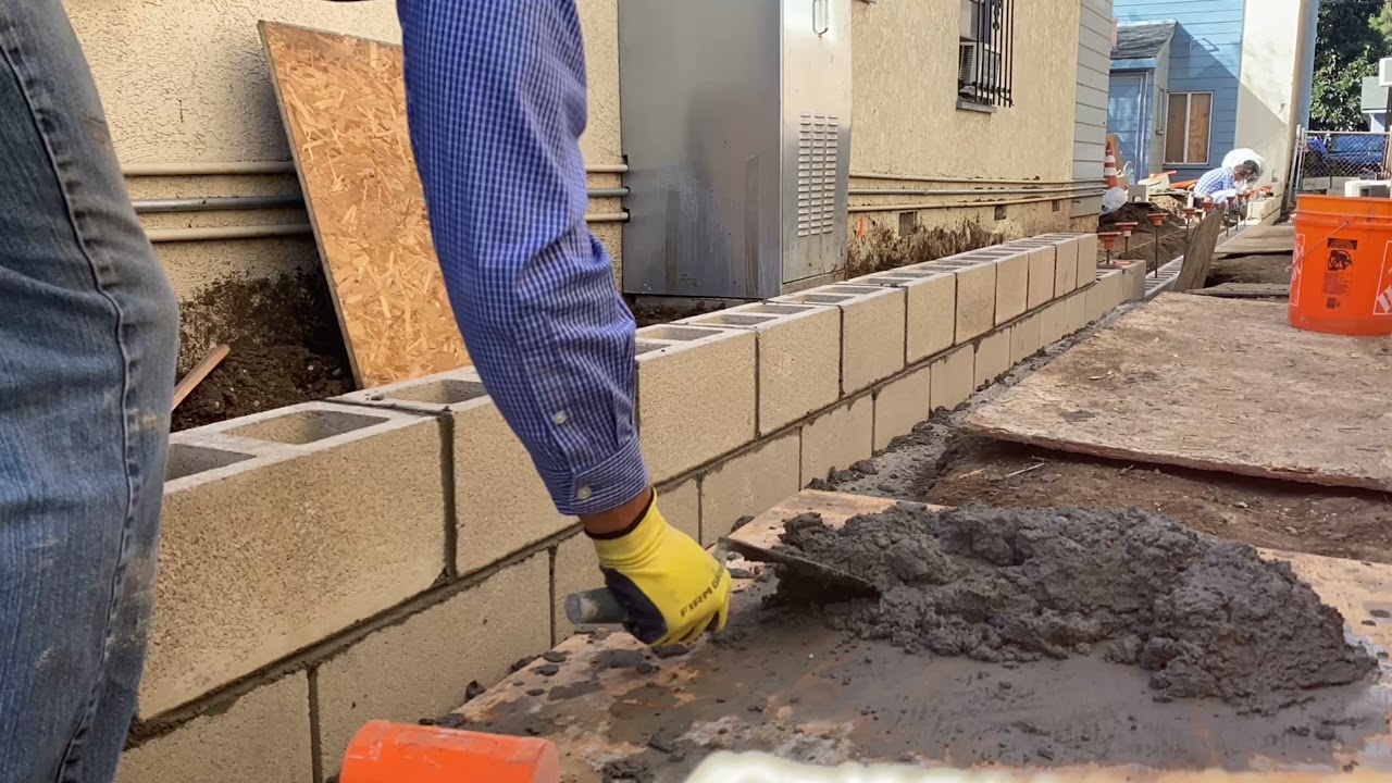 Watch video Vinyl Fence on Block Wall - The Hardscape Handymen - Whittier, CA Now Vinyl Fence on Block Wall - The Hardscape Handymen - Whittier, CA