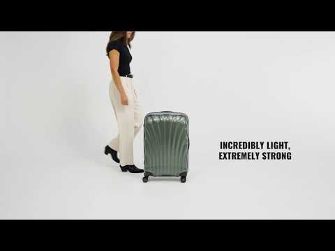 Review Samsonite C-Lite - Spinner 69cm metallic grün