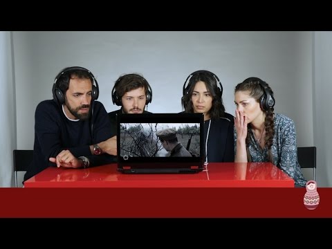 Итальянцы смотрят клип 'Кукушка'