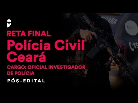 Reta Final PC CE Oficial Investigador Pós Edital: Direito Constitucional - Prof. Adriane Fauth