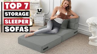 Top 7 Sleeper Sofas with Built-In Storage to Save Space