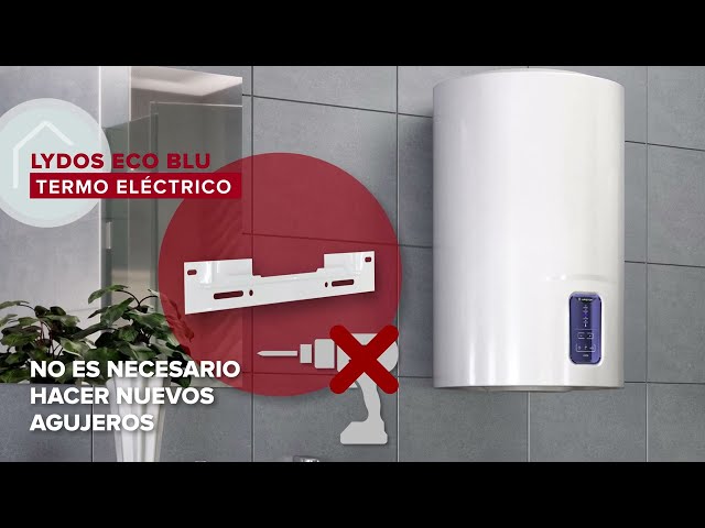 Vídeo relacionado con Ariston Lydos R - Termo Eléctrico 100L, Calentador de Agua Eléctrico 100 Litros Vertical Regulación Externa, Titanio en Depósito 48x45x91.3, Calentadores Instalación en España Eficiencia C Rango(A+/F)