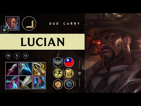 Lucian ADC vs Ashe - TW Challenger Patch 25.24
