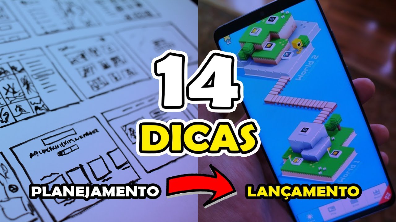 14 DICAS DO PLANEJAMENTO AO LANÇAMENTO DE UM JOGO