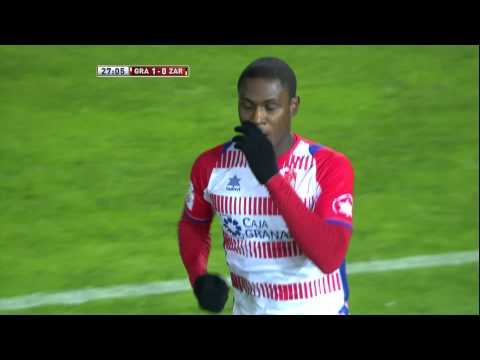 La Liga | Gol de Ighalo (1-0) en el Granada CF - Real Zaragoza | 29-11-2012 | J5