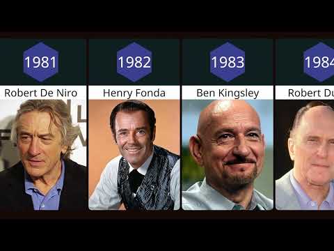 Todos os vencedores do Oscar de melhor ator na história do Oscar 1928 2023