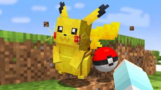 ブロックから"ポケモン"が出てくる世界【マイクラ】