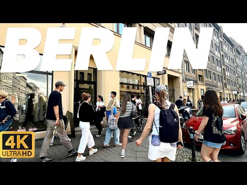 Berlin Walking Tour 2025 in 4K - Sunny Walk During Spring In Berlin, Germany 🇩🇪