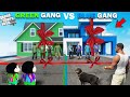 Franklin Blue Gang VS Shinchan Green Gang New House Challenge In GTA 5
