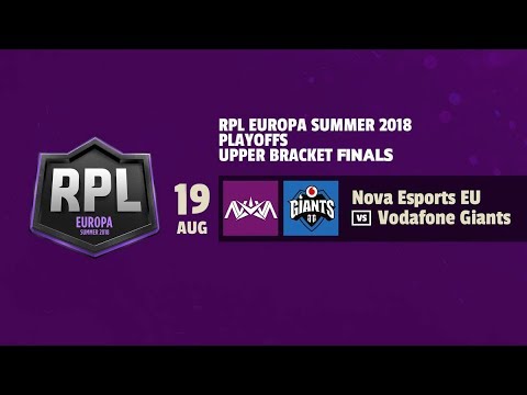 RPL EUROPA SUMMER 2018 - VODAFONE GIANTS vs NOVA ESPORTS - playoffs -  FINAL WINNER [Clash Royale]