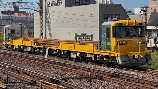 キヤE195系 ST-19編成 田端操車場工臨 工6230D 平井駅通過#総武快速線