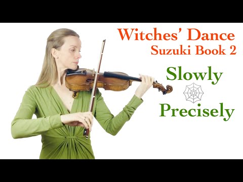 Witches´Dance - slowly with precise bow scheme!